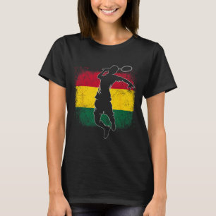 Camiseta Bandera ghanesa del jugador de bádminton Ghana