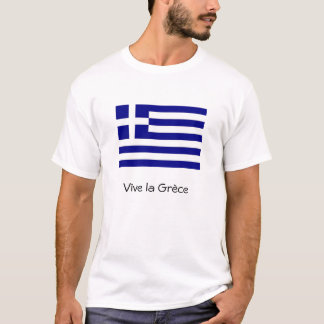 Camiseta Bandera Grecia