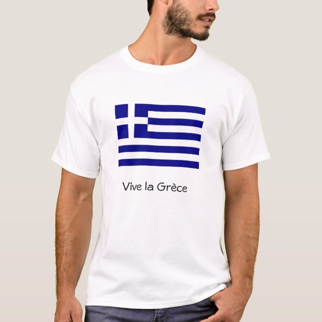 Camiseta Bandera Grecia (Anverso)