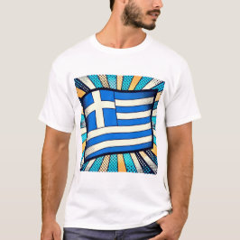 Camiseta Bandera griega