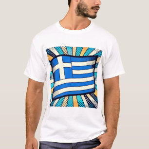 Camiseta Bandera griega