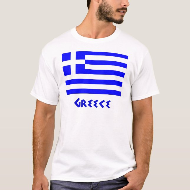 Camiseta Bandera griega (Anverso)