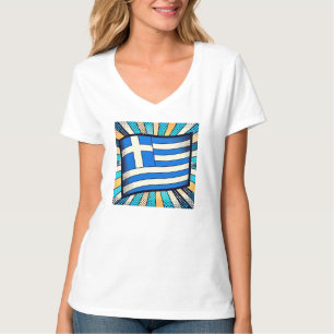 Camiseta Bandera griega