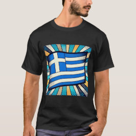 Camiseta Bandera griega
