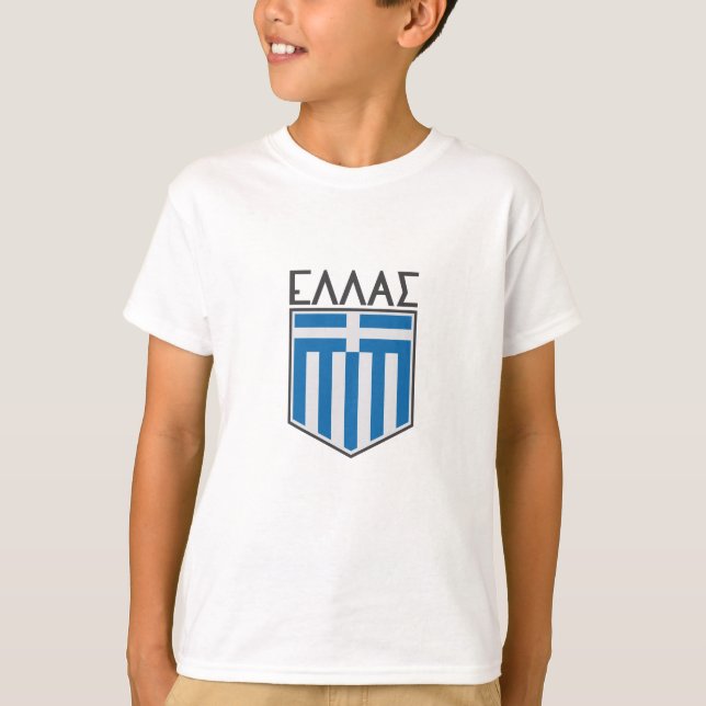 Camiseta Bandera griega (Anverso)