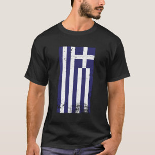 Camiseta Bandera griega de viaje del Orgullo griego