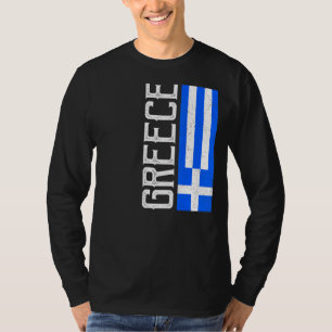 Camiseta Bandera griega del Orgullo del Patrimonio de Greci