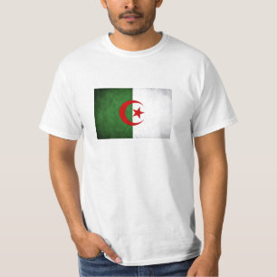 Camiseta Bandera gruesa de Argelia