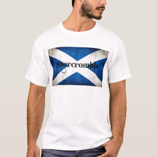 Camiseta Bandera Grunge de Abercrombie