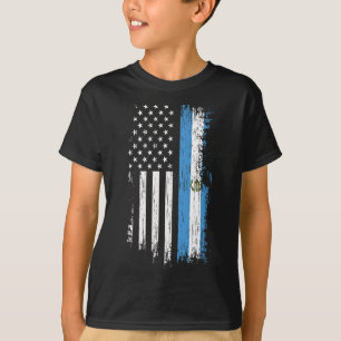 Camiseta Bandera guatemalteca americana - Orgullo Guatemala