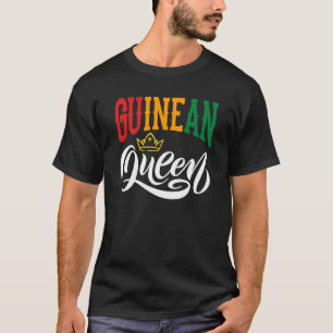 Camiseta Bandera guineana de Guinea Reina de Guinea