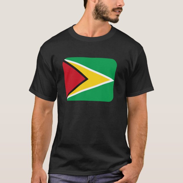 Camiseta Bandera Guyana (Anverso)