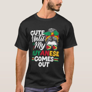 Camiseta Bandera guyanesa de Guyana hasta que mis guyaneses