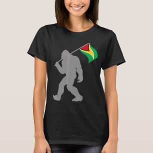 Camiseta Bandera Guyanesa En Bandera De Guyana