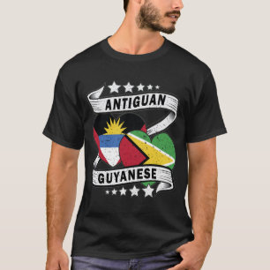 Camiseta Bandera Guyanesa Y Antigua