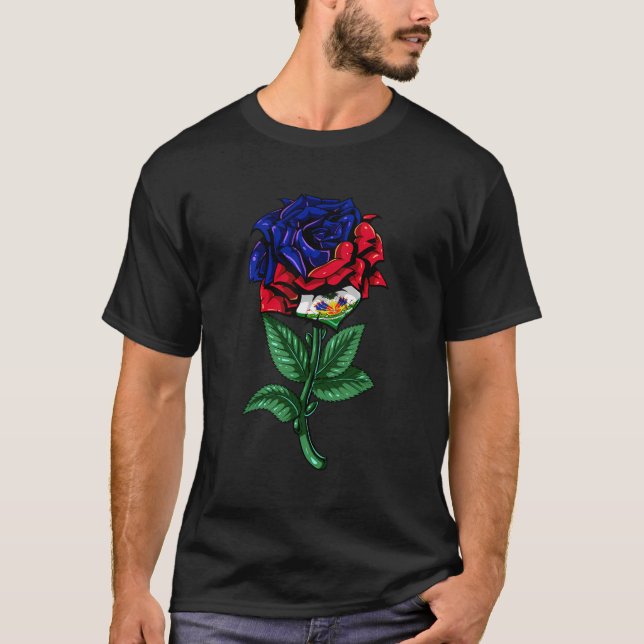 Camiseta Bandera haitiana (Anverso)