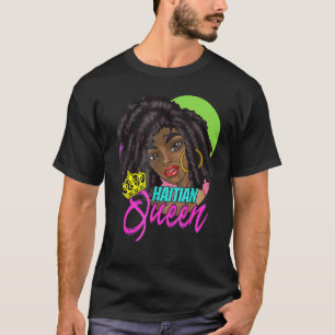 Camiseta Bandera haitiana de amor Orgullosa Princesa