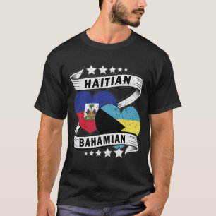 Camiseta Bandera Haitiana Y Bahamiana