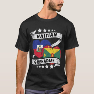 Camiseta Bandera Haitiana Y Granadina