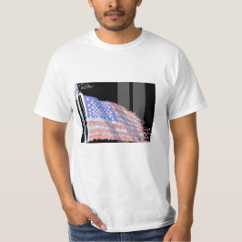 Camiseta Bandera hecha fragmentos