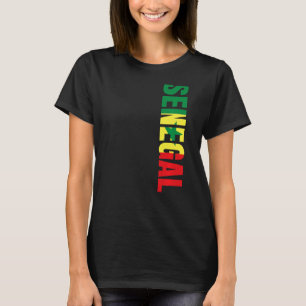 Camiseta Bandera hincha Senegal Premium