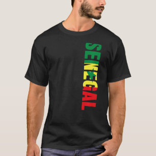 Camiseta Bandera hincha Senegal Premium
