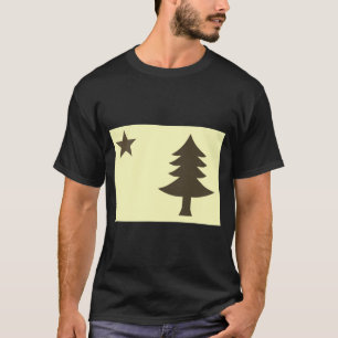 Camiseta Bandera Histórica De Maine 1901 1909 