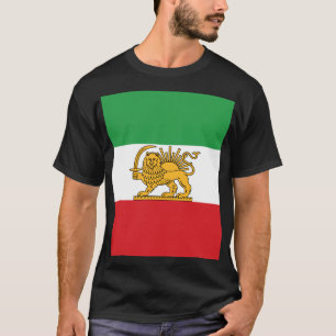Camiseta Bandera histórica original del León y el Sol iraní