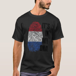Camiseta Bandera holandesa Adna Fingerprint Holranje