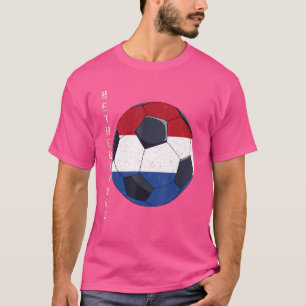 Camiseta Bandera holandesa de fútbol