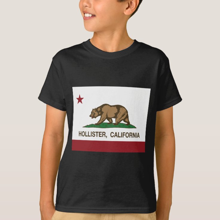 tal vez Velocidad supersónica Descifrar Camiseta bandera Hollister de California | Zazzle.es