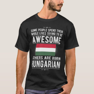 Camiseta Bandera Húngara Patrimonio de Hungría Rozas Hún