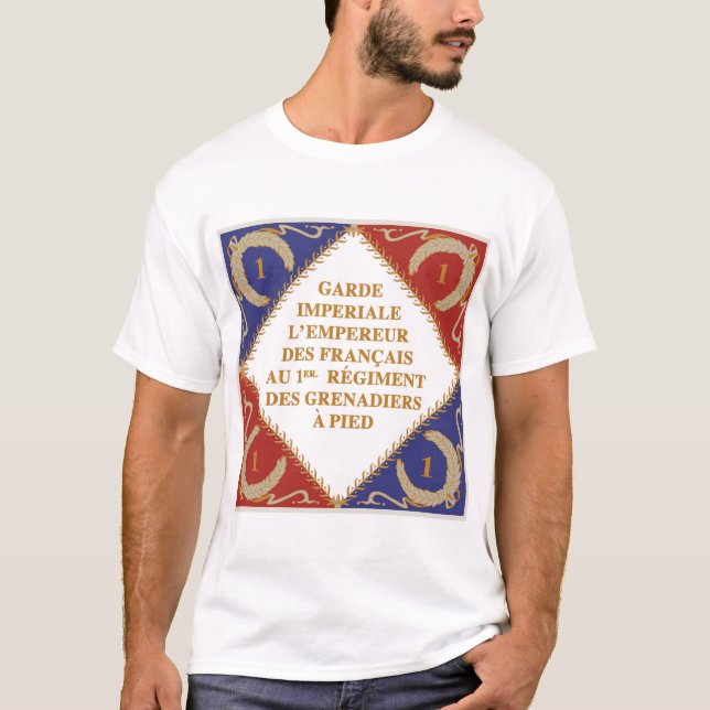 Camiseta Bandera imperial del guardia (Anverso)