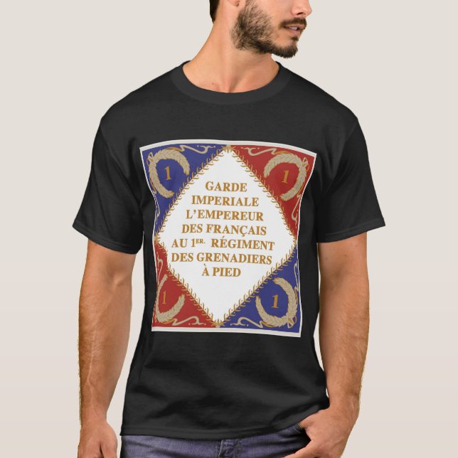 Camiseta Bandera imperial del guardia (Anverso)