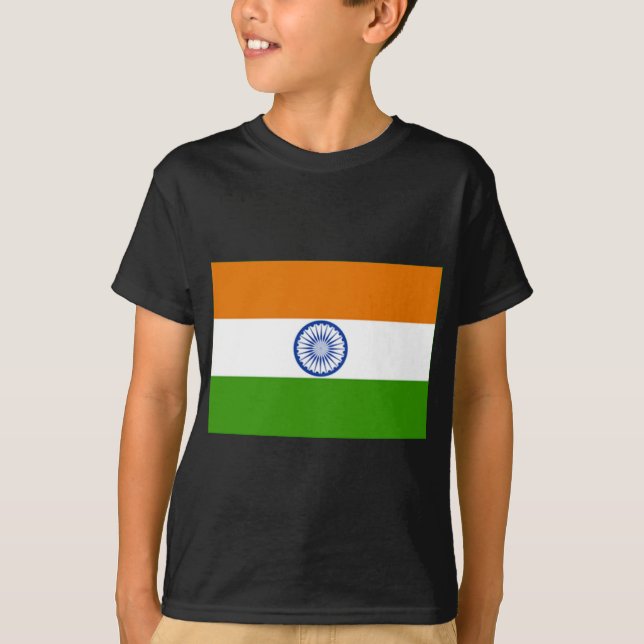 Camiseta Bandera india (Anverso)