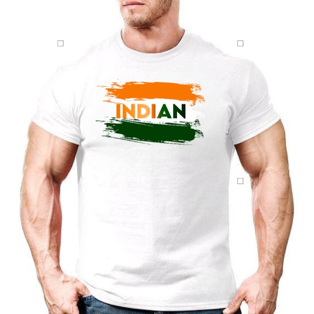 Camiseta Bandera india (Subido por el creador)