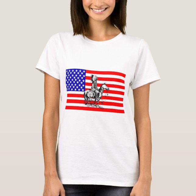 CAMISETA BANDERA INDIA (Anverso)