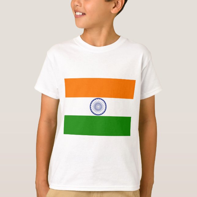 Camiseta Bandera india (Anverso)