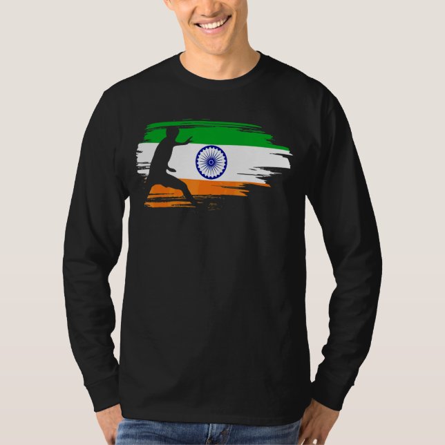 Camiseta Bandera india del deporte de Kabaddi (Anverso)