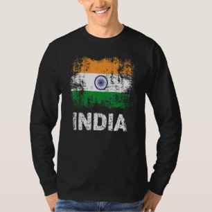 Camiseta Bandera india patriótica