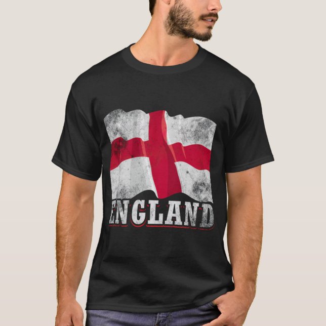 Camiseta Bandera inglesa de Inglaterra (Anverso)