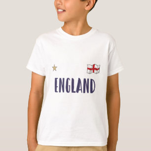 Camiseta Bandera inglesa del hincha de fútbol de Inglaterra