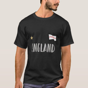 Camiseta Bandera inglesa del hincha de fútbol de Inglaterra