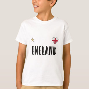 Camiseta Bandera inglesa del hincha de fútbol de Inglaterra