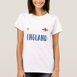 Camiseta Bandera inglesa del hincha de fútbol de Inglaterra