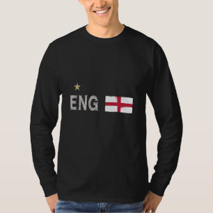 Camiseta Bandera inglesa del hincha de fútbol de Inglaterra
