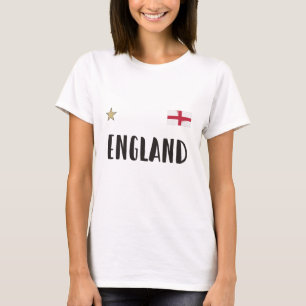 Camiseta Bandera inglesa del hincha de fútbol de Inglaterra
