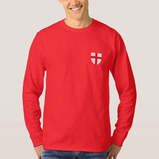 Camiseta Bandera inglesa patriótica (Anverso)