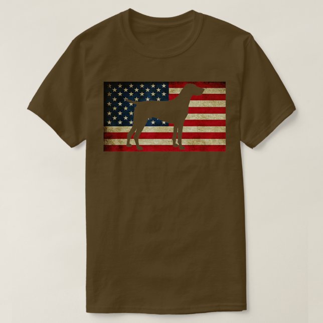 Camiseta Bandera interamericana de la cadena alemana patrió (Diseño del anverso)