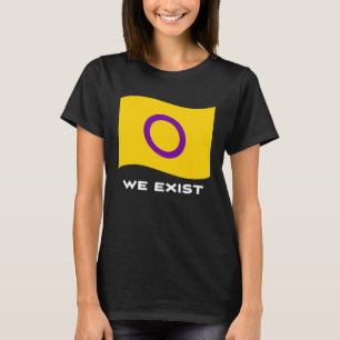 Camiseta Bandera intersexual que existimos